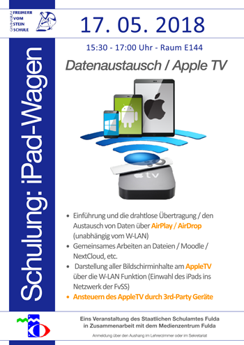 Schulung AppleTV